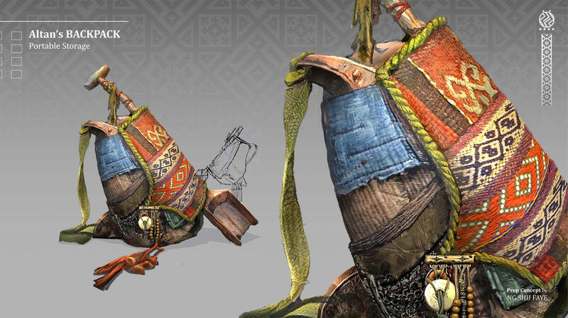 Altan&#39;s backpack